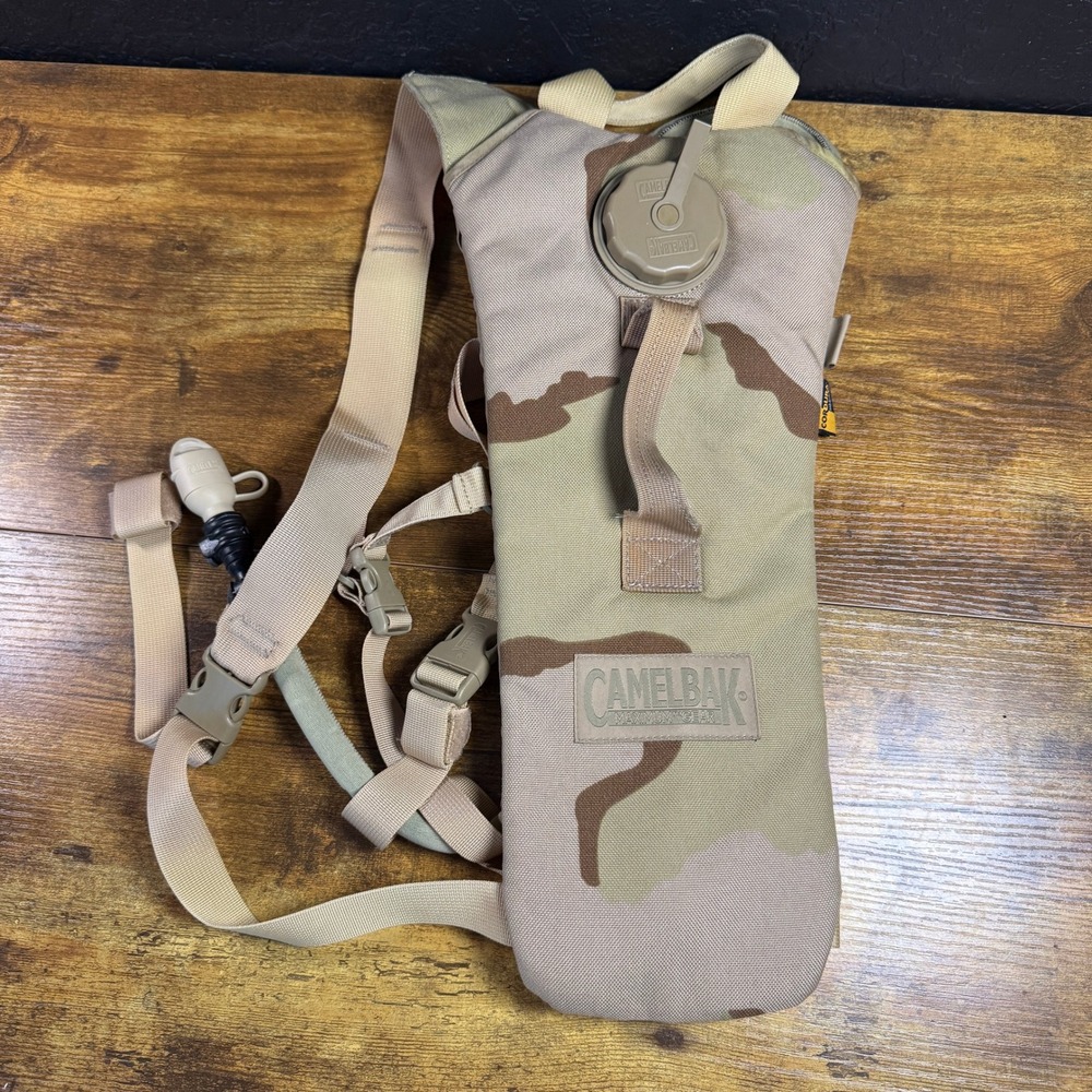 CamelBak Thermobak 3L Desert Camo Cordura Hydration Pack Tactical 100oz Bladder